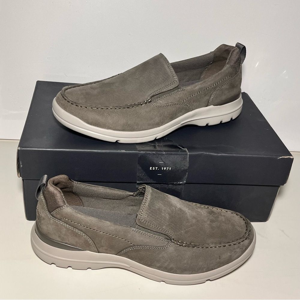 Rockport Patterson Moc Toe Slip On Oxfords